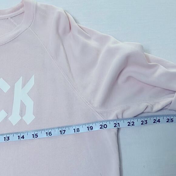 Zadig & Voltaire Destroyed Rock Sweatshirt Size S in Pink - Picture 8 of 13